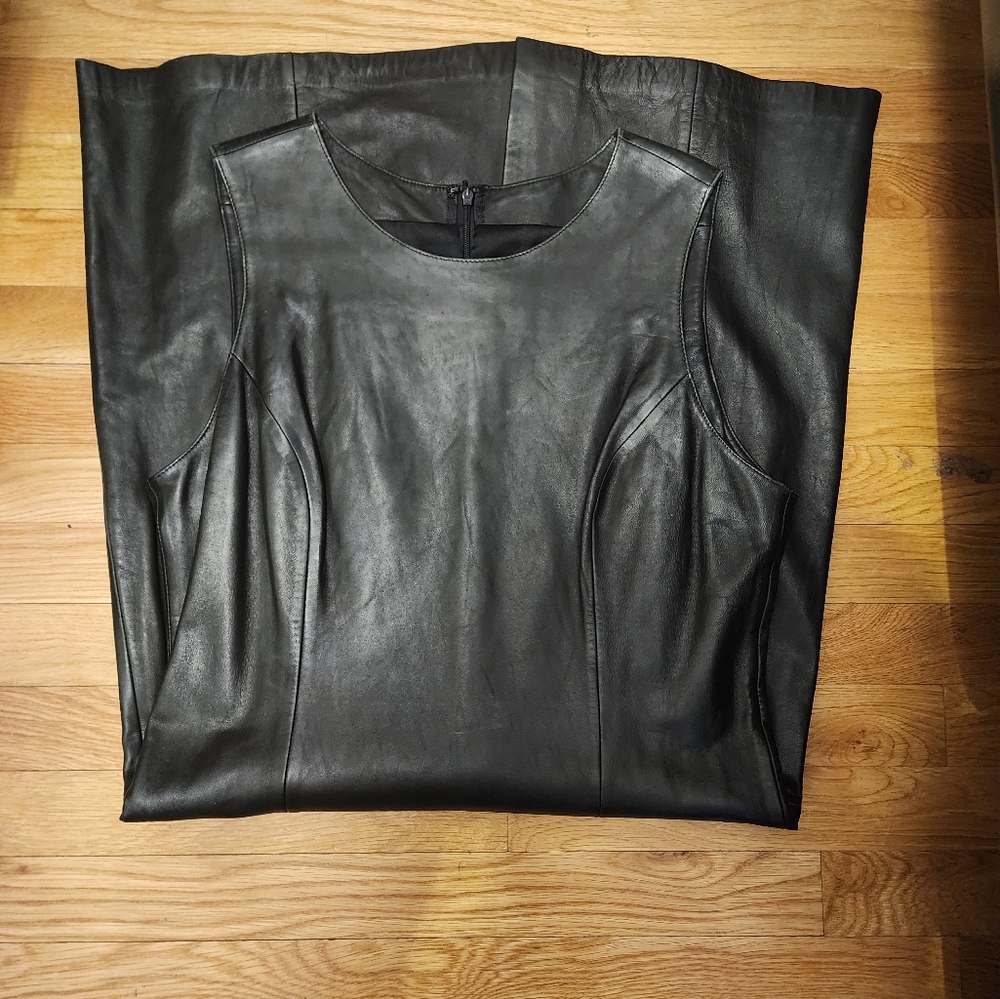 Vakko Sport Leather Deess for Bloomingdales Size 14